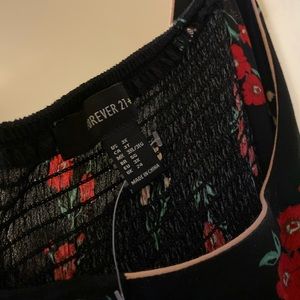 Floral Haltered flirty dress